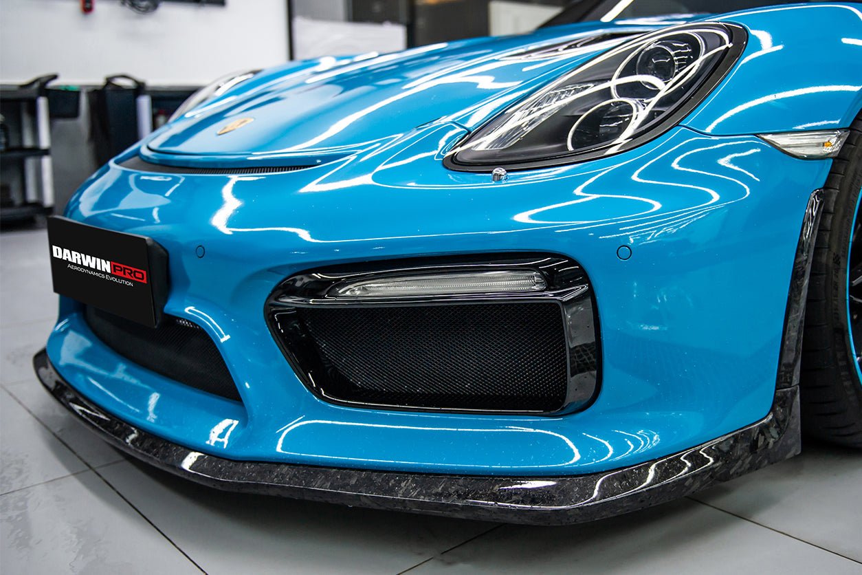 2012 - 2016 Porsche 981 Boxster & Cayman GT4 Style Front Bumper